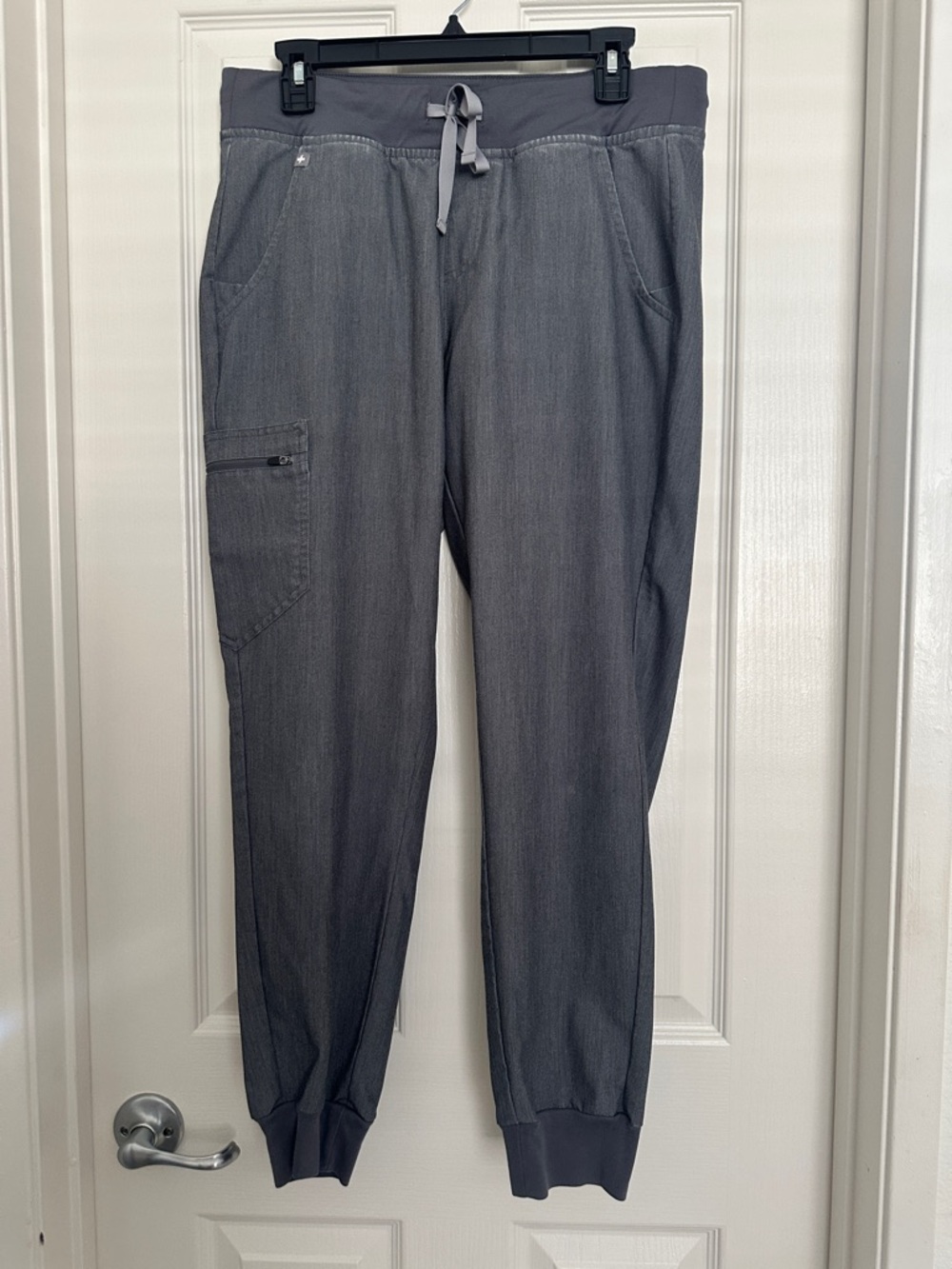 Figs Womens Graphite Jogger Pants with Drawstring